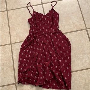 Dress. So cute on! Flowy dress!